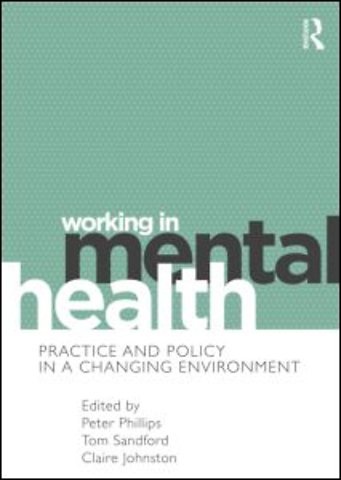 Working in Mental Health