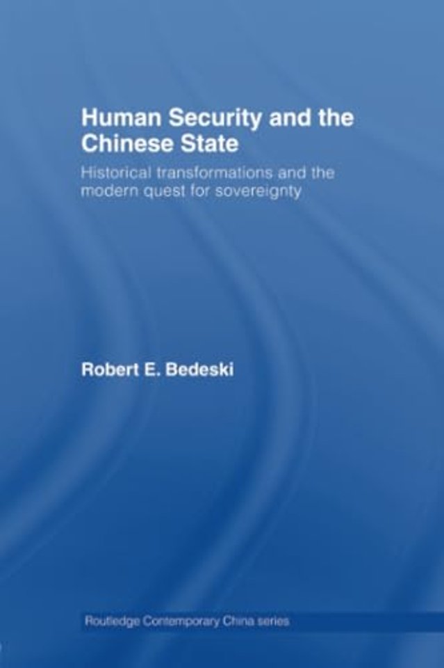 Human Security and the Chinese State