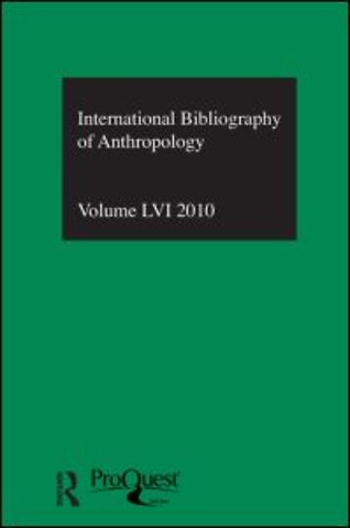 IBSS: Anthropology: 2010 Vol.56