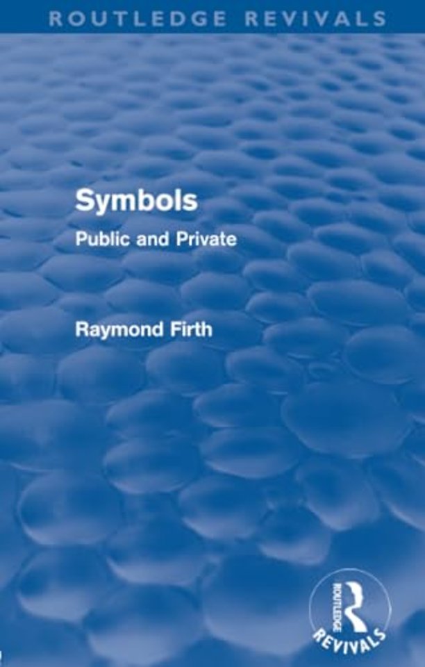 Symbols (Routledge Revivals)