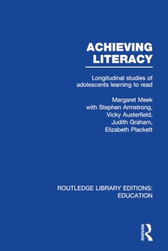 Achieving Literacy (RLE Edu I)