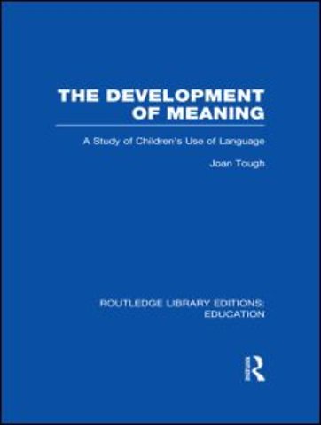 Development of Meaning (RLE Edu I)