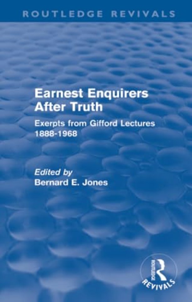 Earnest Enquirers After Truth