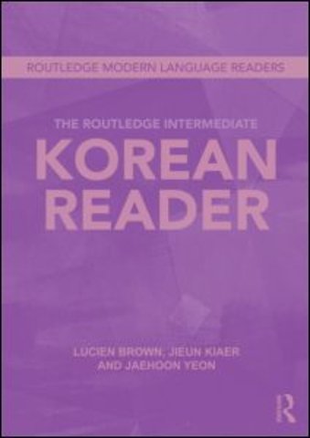 Routledge Intermediate Korean Reader