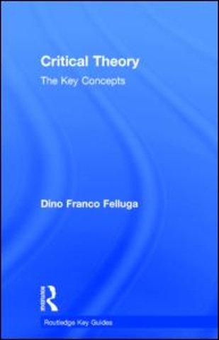 Critical Theory: The Key Concepts