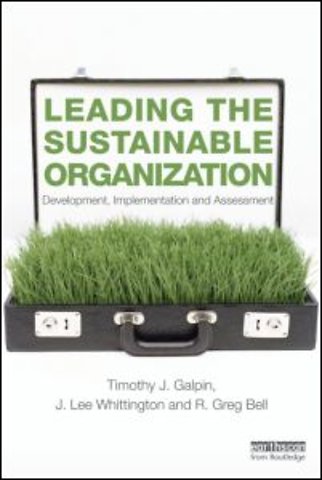 Leading the Sustainable Organization