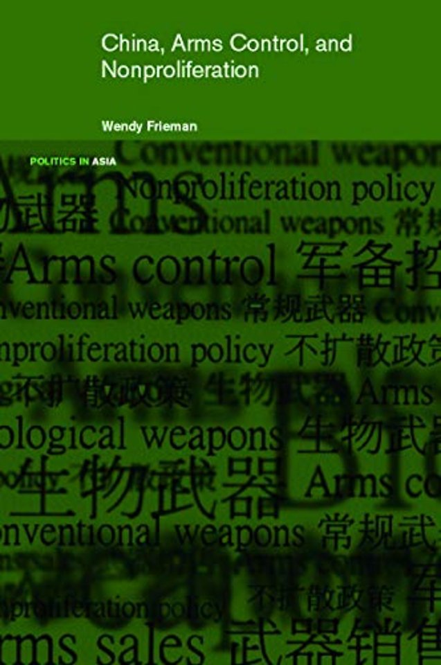China, Arms Control, and Non-Proliferation