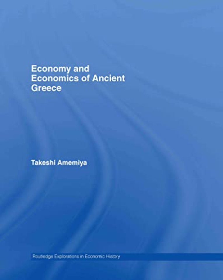 Economy and Economics of Ancient Greece