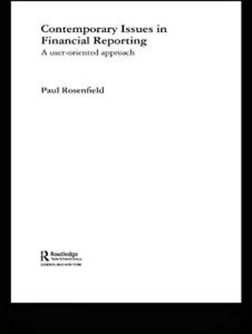 Contemporary Issues in Financial Reporting