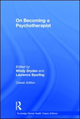 On Becoming a Psychotherapist