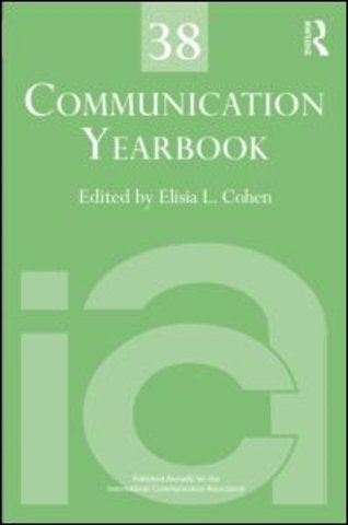 Communication Yearbook 38