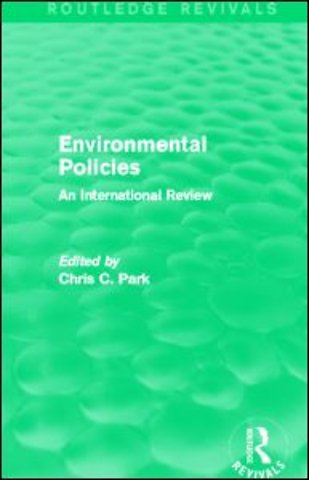 Environmental Policies (Routledge Revivals)