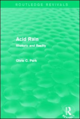 Acid Rain (Routledge Revivals)