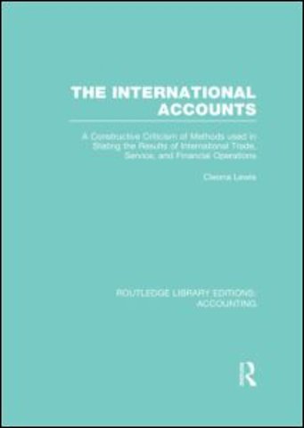 International Accounts (RLE Accounting)