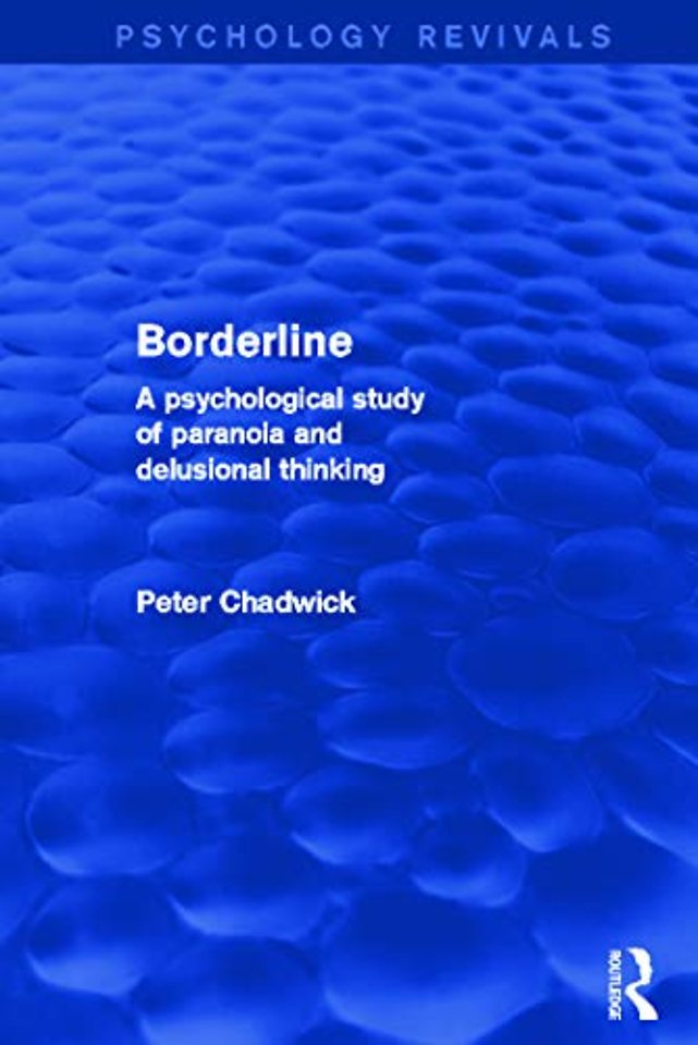 Borderline (Psychology Revivals)