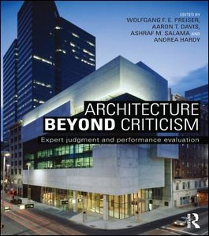 Architecture Beyond Criticism