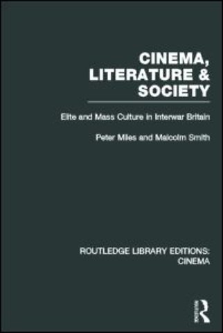 Cinema, Literature & Society