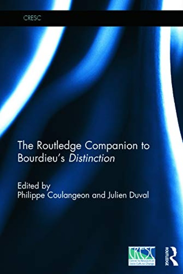 Routledge Companion to Bourdieu's 'Distinction'