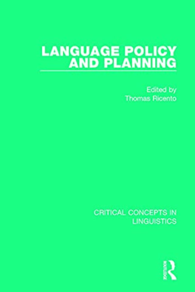 Language Policy and Planning