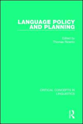 Language Policy and Planning