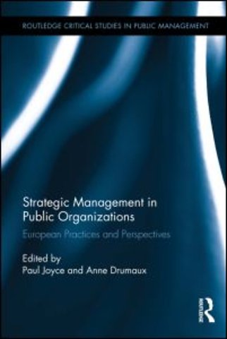 Strategic Management in Public Organizations