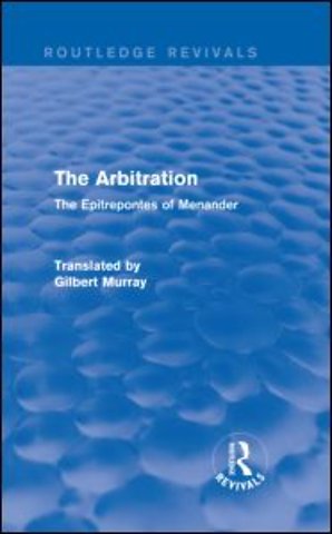 Arbitration (Routledge Revivals)