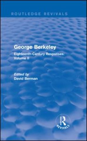 George Berkeley (Routledge Revivals)