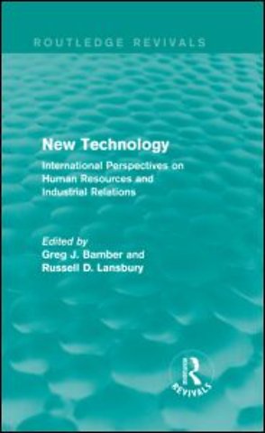 New Technology (Routledge Revivals)