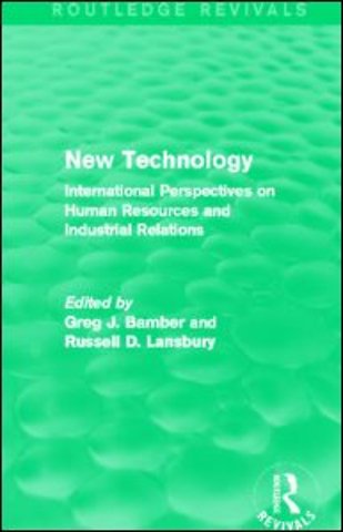New Technology (Routledge Revivals)