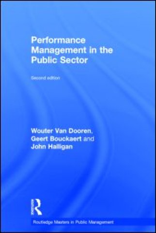 Performance Management in the Public Sector