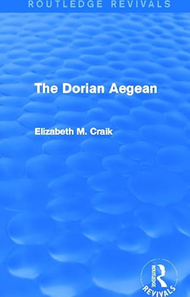 Dorian Aegean (Routledge Revivals)
