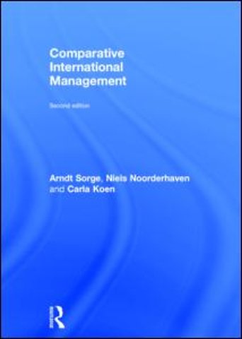 Comparative International Management