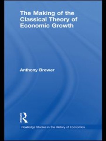 Making of the Classical Theory of Economic Growth