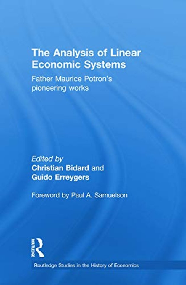 Analysis of Linear Economic Systems