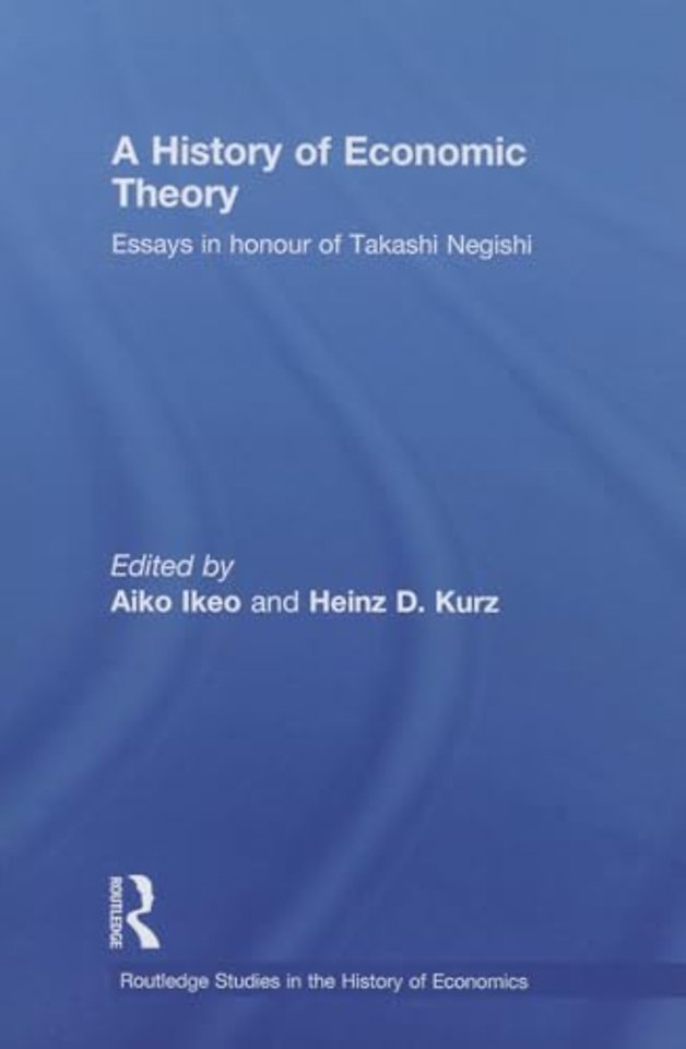 History of Economic Theory