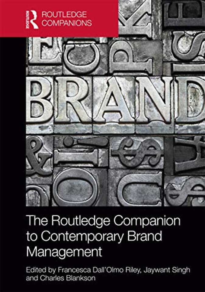 Routledge Companion to Contemporary Brand Management