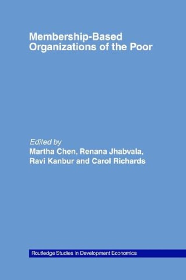 Membership Based Organizations of the Poor