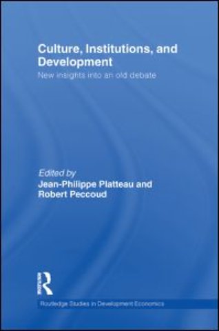 Culture, Institutions, and Development