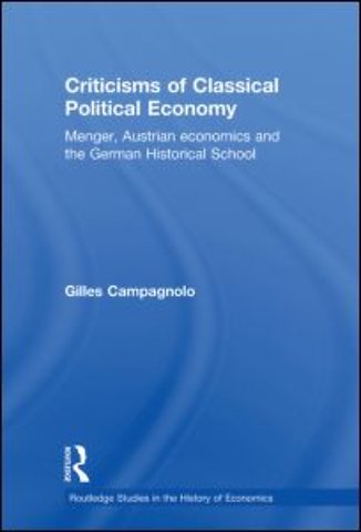 Criticisms of Classical Political Economy