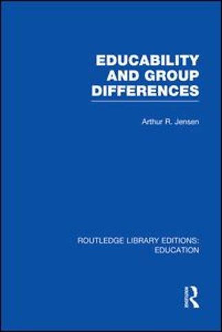 Educability and Group Differences