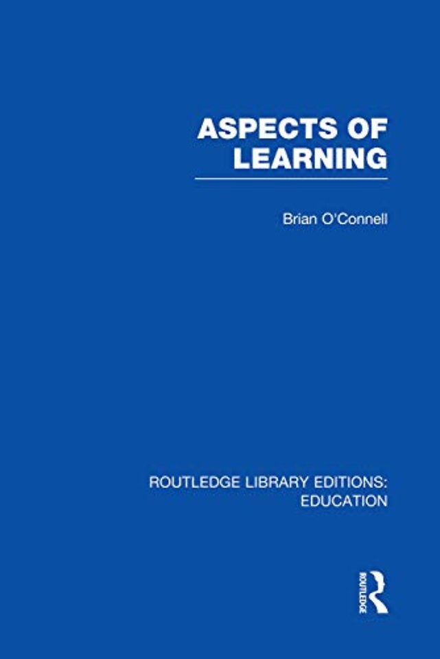 Aspects of Learning (RLE Edu O)