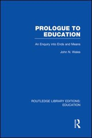 Prologue to Education (RLE Edu K)
