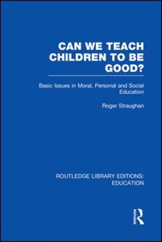 Can We Teach Children to be Good? (RLE Edu K)