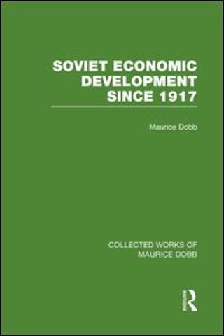 Soviet Economic Development Since 1917