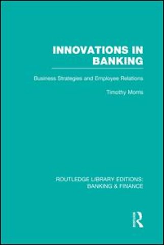 Innovations in Banking (RLE:Banking & Finance)