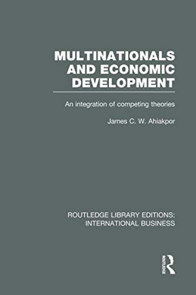 Multinationals and Economic Development (RLE International Business)