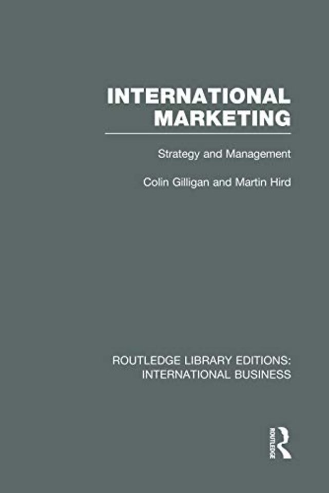 International Marketing (RLE International Business)