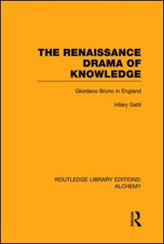 Renaissance Drama of Knowledge