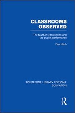 Classrooms Observed (RLE Edu L)
