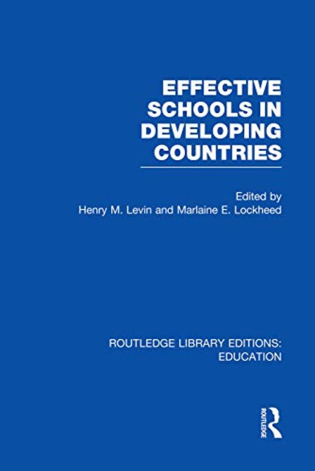 Effective Schools in Developing Countries